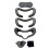 Copriviso per Valve Index VR Accessori Copriviso Antigraffio Coprinaso Copriocchiello Set da Cinque Pezzi 1
