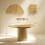 Homcom Mesa Comedor Extensible Marrón 150 x 110 x 75 cm 3