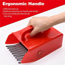 2X Berry Picker, Berry Pickers and Rakes with Metallic Comb and Ergonomic Handle for Easier Berry Picking, Blueberry