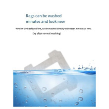 5 PièCes pour Robot Nettoyeur de Vitres W920 850 880 Chiffons en Microfibre Nettoyables et RéUtilisables