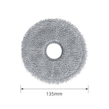 2X Mop Cloths Parts Compatible with Mijia OMNI Robot Vacuum Cleaner Mop 3S for B108CN Dry Wet Mop Pad Floor Cleaning