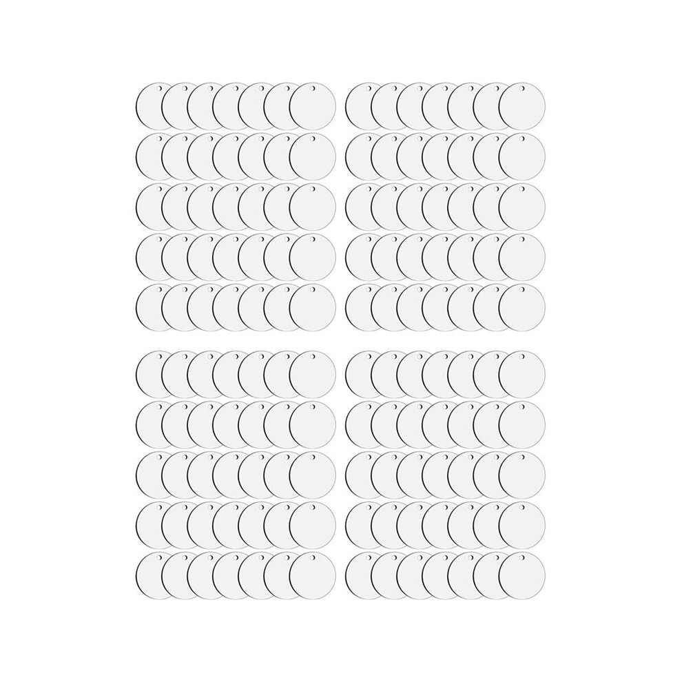 140 Pieces Sublimation Ornament Blanks, Round Blank Sublimation Ornaments Sublimation For Christmas Tree, Diy Handmade 6031758896014