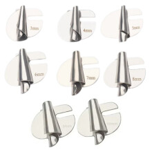 3mm-10mm Sewing Rolled Hemmer Foot Sewing Machine Presser Foot DIY Crafts Hemming Puller Accessories