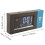 Projection Digital Alarm Clock Date Snooze Function Adjustable Angle Backlight Projector Led Clock with  Projection 6