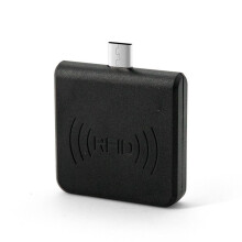 FDX-A,B Animal ID Reader Micro-USB RFID Ear Tag and Animal 134.2Khz Chip OTG Reader for Cattle Black