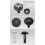 24X Atomizing Spray Plastic Bracket USB  Humidifier Diy Experiment Ultrasonic Atomization Bracket Without Atomizer 10