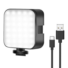 Led Video Light Camera Fill Lights Rechargeable Fill Lamp Portable Photography Lighting for Dslr Cameras