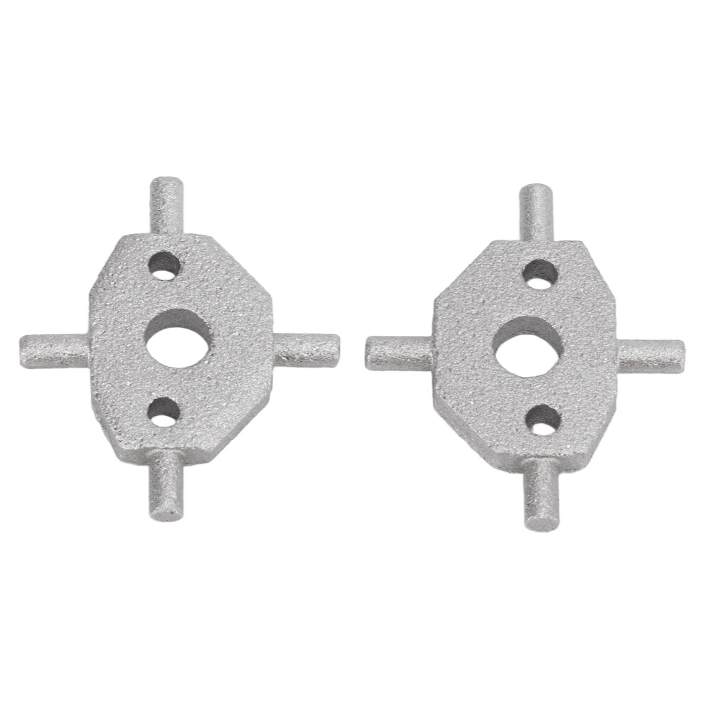 2Pcs Aluminium Headlight Washer Cover Pivots For Jaguar X/S (Type) 5011389028252
