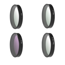 Kit de Filtro UV CPL ND16 Preto Mist 1/4 para Lentes de Câmera para para Osmo , Filtros Antirreflexo e Antirriscos de Densidade Neutra