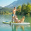 Outsunny Paddle Surf Inflable Verde 320 x 84 x 15 cm 4