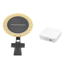 Zigbee WiFi Tuya Sunlight Rain Sensor Solar Charging Real- Rainwater Detector Life App Controlled for House Outdoor