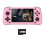 Console de Videogame Portátil Retrô G28 128 GB, Mais de 20.000 Jogos, Tela de 4,3 Polegadas, Linux Pocket Player para PSP/PS1/N64 Simulator D 1