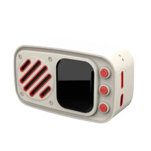 Głośnik Retro AI Chat Robot z 2,0-Calowym Wyświetlaczem ESP32-S3 Chatbot AI Voice Chat Robot Doubao Xiaozhi AI Speaker Beżowy