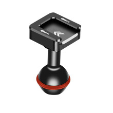 20mm Adapter Mount Cold Shoe Ballhead for DSLR Camera Monitor Light Holder and Phone Stand