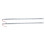 40x 50CM 12V 36 LED 5630 SMD Hard Strip Light Aluminum Shell with End Cap White 2