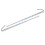 40x 50CM 12V 36 LED 5630 SMD Hard Strip Light Aluminum Shell with End Cap White 3