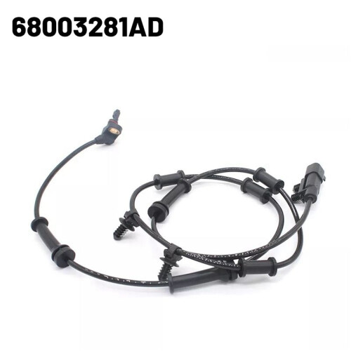 2X 68003281AD Wheel Speed Sensor Front Wheel Speed ABS Sensor Automobile for   JK 2007-2018 2