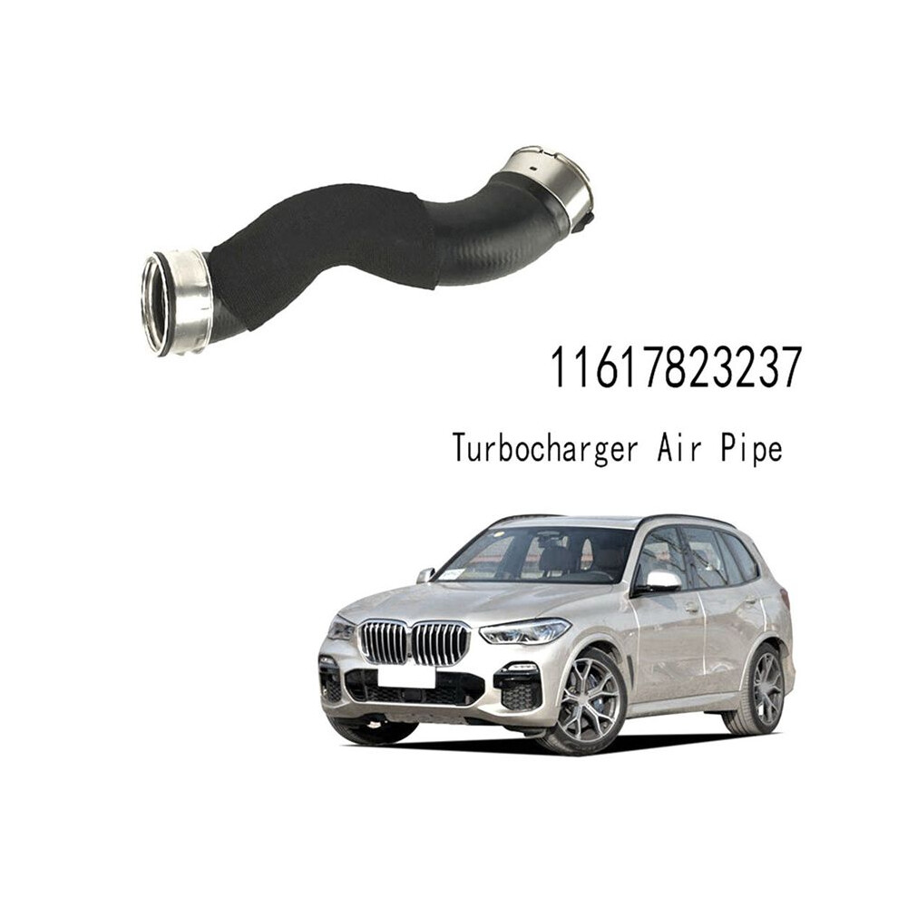 3X Engine Intercooler Hose Boost Air Intake Hose For X5 F15 X6 F16 Turbocharger Air Pipe 11617823237 6032048545810