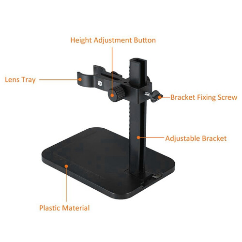 Supporto Regolabile per Microscopio per Microscopio Digitale USB  Supporto per Tavolo da Appoggio 1