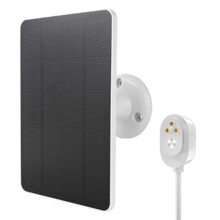 Solpanel med Laddningskabel Monokristallin Solpanelladdare för Arlo Ultra/Ultra 2/Pro 3/Pro 4/Pro 3