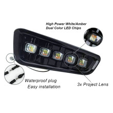 für F-150 Raptor / Ranger Raptor 2017-2019 Front StoßStangen Blenden L + R LED DRL mit Blinker Nebel Scheinwerfer Lampe