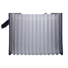 13 Pockets Expander File Folder Document Organizer with Handle A4 Size Capacity Accordion File Organizer Dark