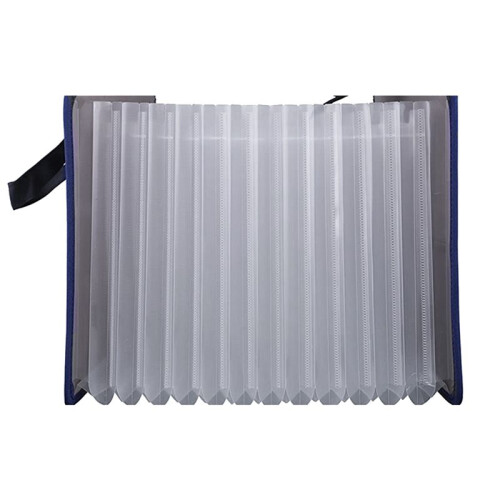 13 Pockets Expander File Folder Document Organizer with Handle A4 Size Capacity Accordion File Organizer Dark