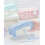Large Capacity Waterproof Pencil Case with MultiPocket Drawstring Design, Kawaii Blue for Students 4