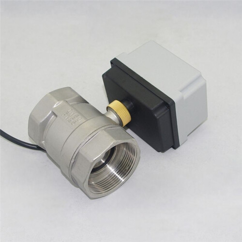 Stainless Steel Motorized Valve 220V 3-Wire 2 Control Electric  Valve  Torque 1/2 1