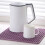 2X Silicone Sink Protector Mats,Dish Drying Mat Counter Protector, for Kitchen Utensils and Dishes(Gray) 5