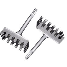 86 Wire Box Square Handle Round Handle Punch Hardened and Wear-Resistant for Plumbers Electric Hammer Hole Punch 2pcs