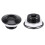 80X Push Button Quick Release Car Hood Bonnet  Pin Lock Bumper Clip Black 3