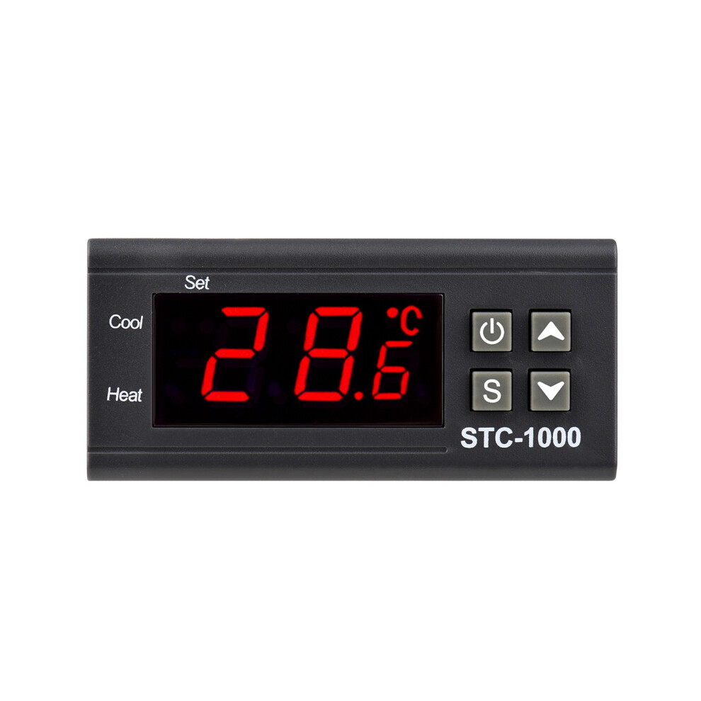 Stc-1000 Digital Thermostat For Temperature Control Heating & Cooling 110-220V 8421390506606