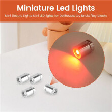 60 Lumières LED Miniatures, Petites Lumières pour L'Artisanat, Lumières LED, Lumières Miniatures pour Blocs de Construction de Briques Jouets A