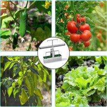 Produttore Blocchi Terreno Strumento Blocco Terreno Dispositivo Blocco Terreno Portatile con Dibbles Dibbers per Preparazione Giardino Creatore di