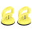 2pcs Yellow Suction Cup Puller Set, 5.6x5.6cm Mobile & Tile Disassembly Tool 15