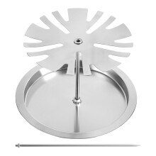 Stainless Steel Chicken Thigh Rack for Grill and Oven, Vertical Roasting Stand for Even Cooking