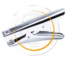 Metal Stapler 20 Sheet Paper Stapler Stationery Office Hand Plier Stapler Binding Machine Stationery Supplies Set