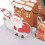 Three D Christmas Decorative Paper Greeting Card with Envelope Sticker 12