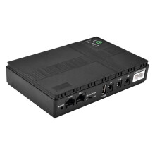 AC85-265V DC1018P Router 5V9V12V Backup Unterbrechungsfreie 10400Mah Netzteil Ladegerät Handy USV US Stecker