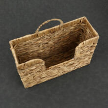 Boho Woven Hanging Magazine & Mail Holder