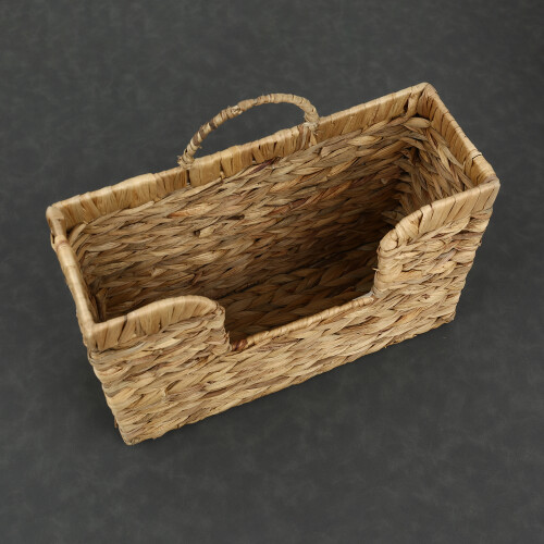 Boho Woven Hanging Magazine & Mail Holder