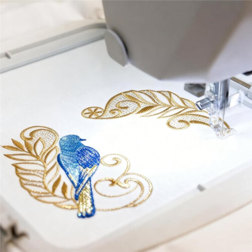 Luxurious Metallic Embroidery Thread Kit - 5Cones, 3000M Each, Total 15000M for Decorative Sewing 1
