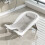 (Printing Moxiao, With bracket legs) Siège de Bain Bébé - Support Lavage Fesses 3