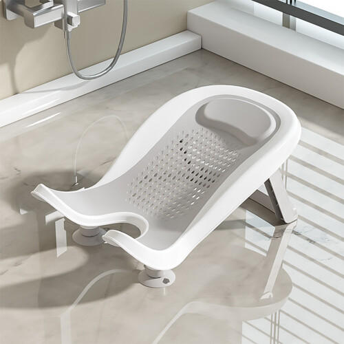 (Printing Moxiao, With bracket legs) Siège de Bain Bébé - Support Lavage Fesses 2