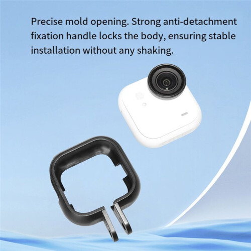 For Insta GO Ultra Protective Cage Sports Camera Rabbit Cage Frame Outer Frame Protective Shell Adapter Base Bracket 2