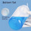 500ml Polyethylene Chemical Wash Bottle, Unbreakable, Translucent, for Laboratory Use 4