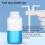 500ml Polyethylene Chemical Wash Bottle, Unbreakable, Translucent, for Laboratory Use 5