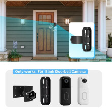 Doorbell Bracket 45-135 Adjustable Angle Mount Doorbell Accessories for Blink 2nd Gen Doorbells Rack W/ Charging Holes