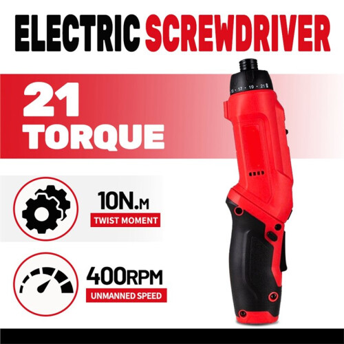 3.6V Rechargeable 7.3N. M Folding Multi Functional Hand Self Integrated 21 Speed Adjustable Electric Screwdriver 2